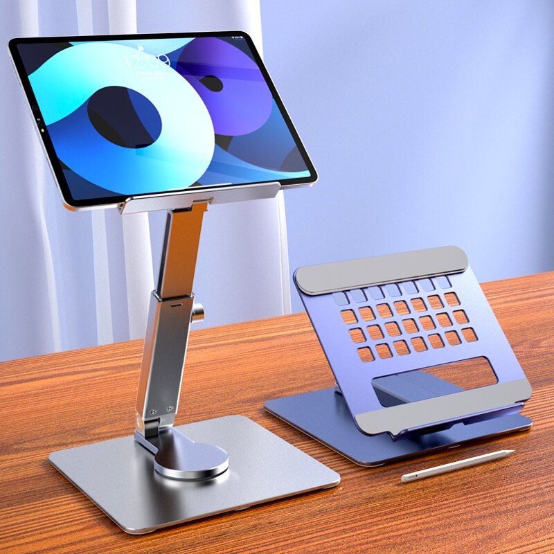 Desk Setup Ipad - Support de tablette en aluminium, rotation