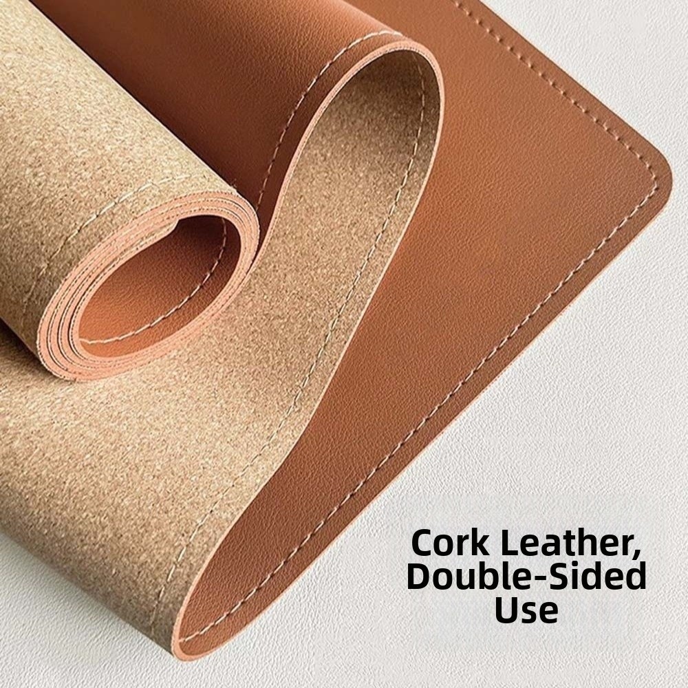 Desk Pad Leather Large - Tapis de bureau en cuir, bloc-notes