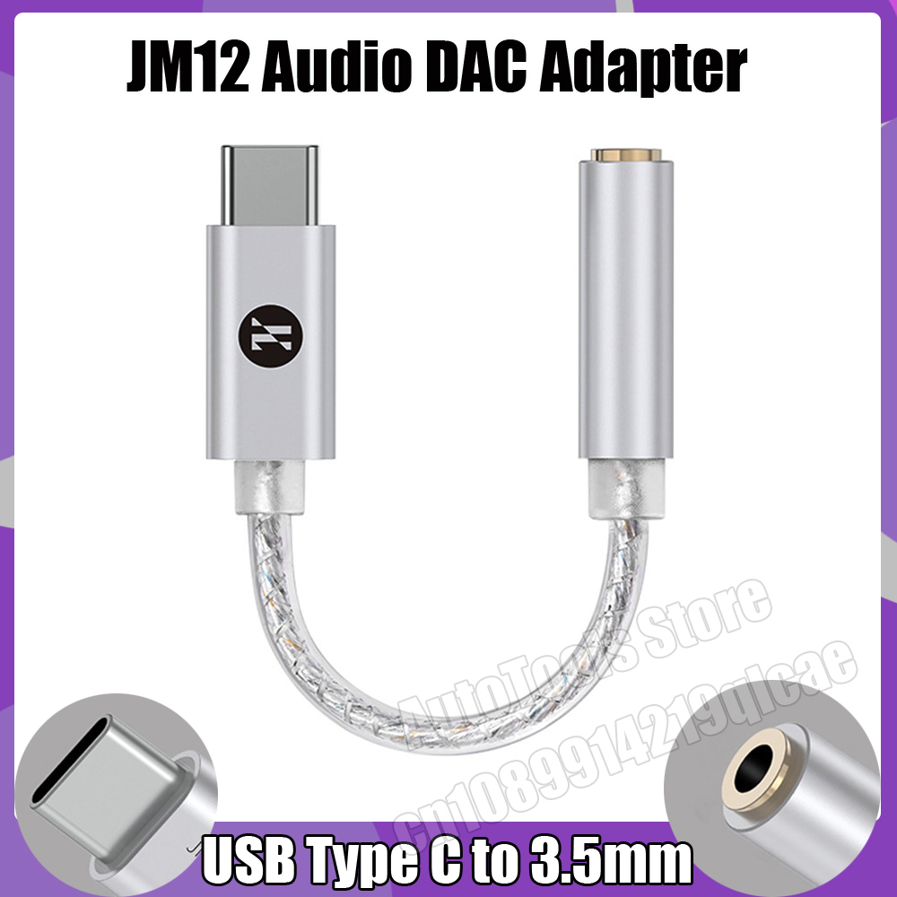 Desk Hifi Setup - JCALLY JM12 adaptateur Audio numérique type-c