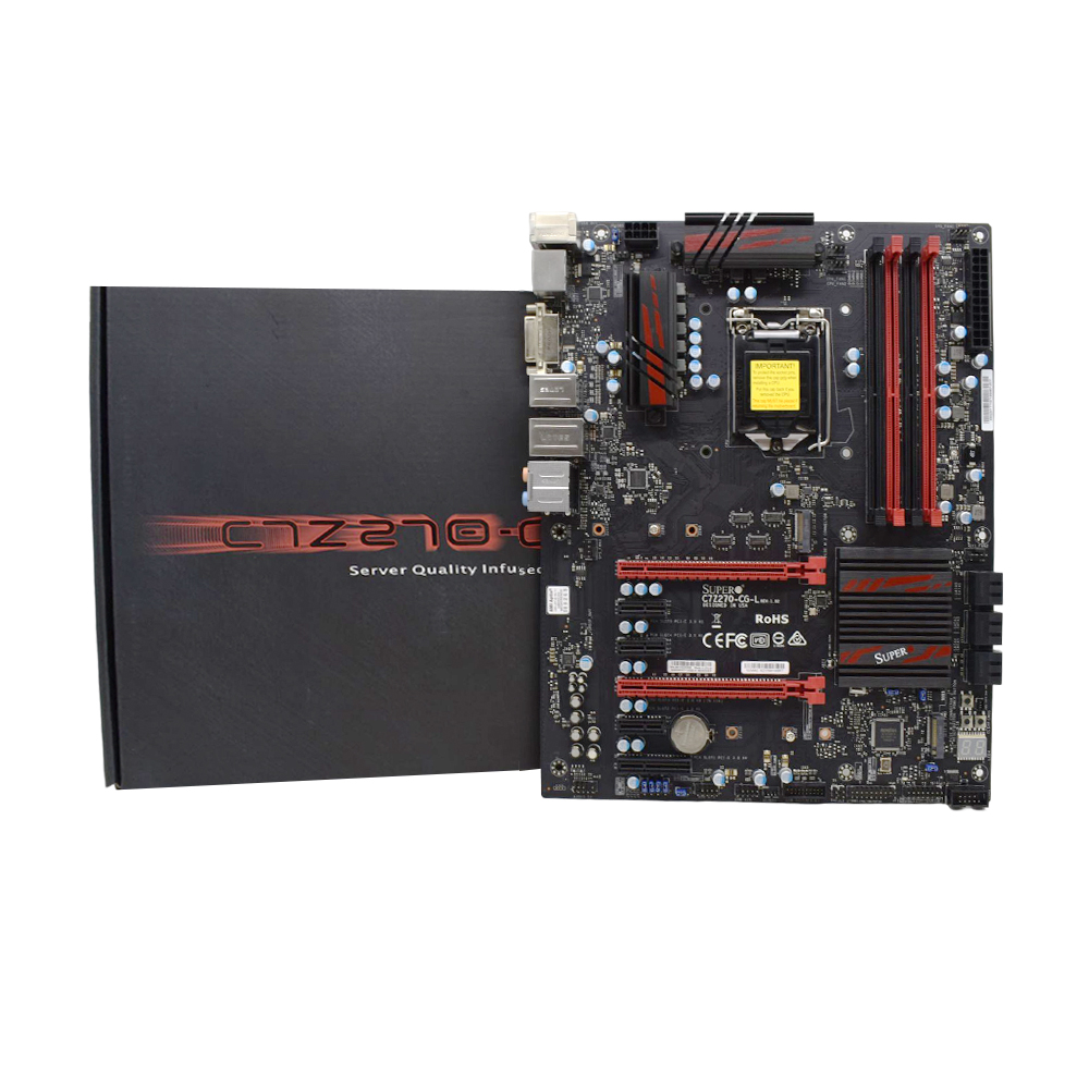Intel Cpu Core I9 - Carte mère Supermicro neuve C7Z270-CG-L Z270