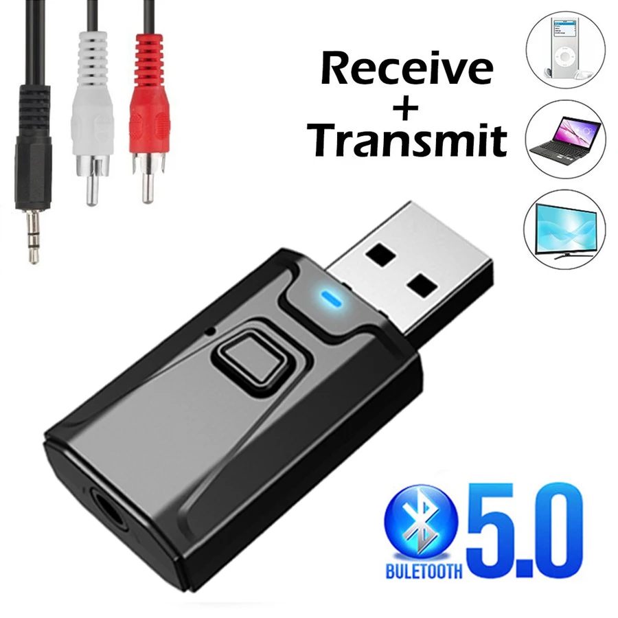 Desk Hifi Setup - USB Bluetooth 5.0 émetteur récepteur micro