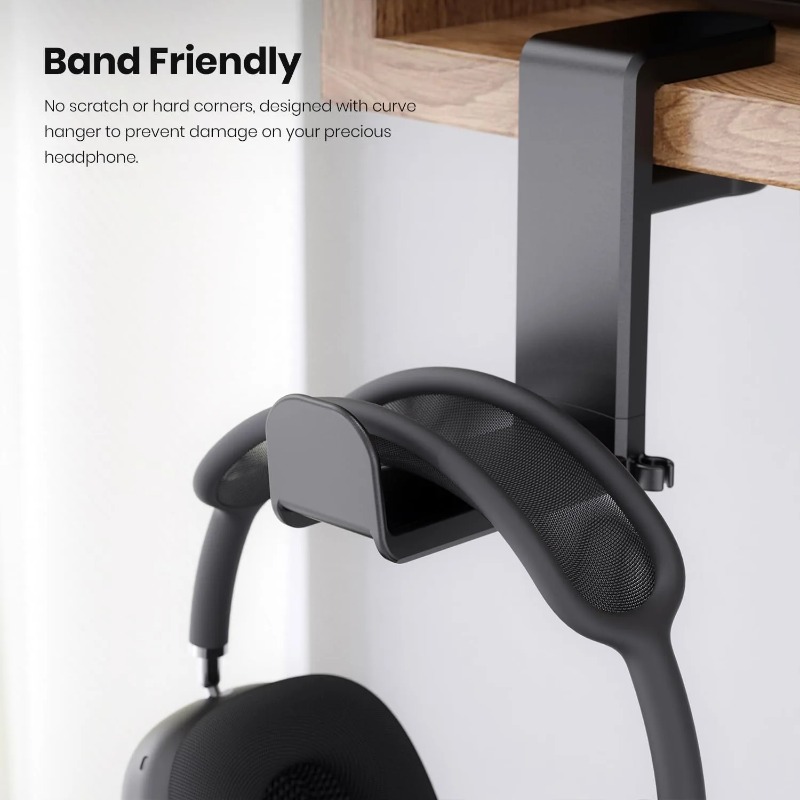 Desk Setup Organizer - Support de casque rotatif à 360