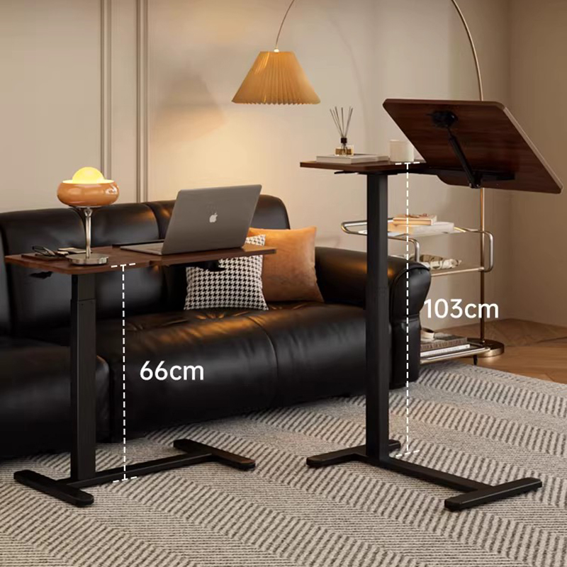 Desk Setup L Shaped - Table d'ordinateur portable dans le lit,