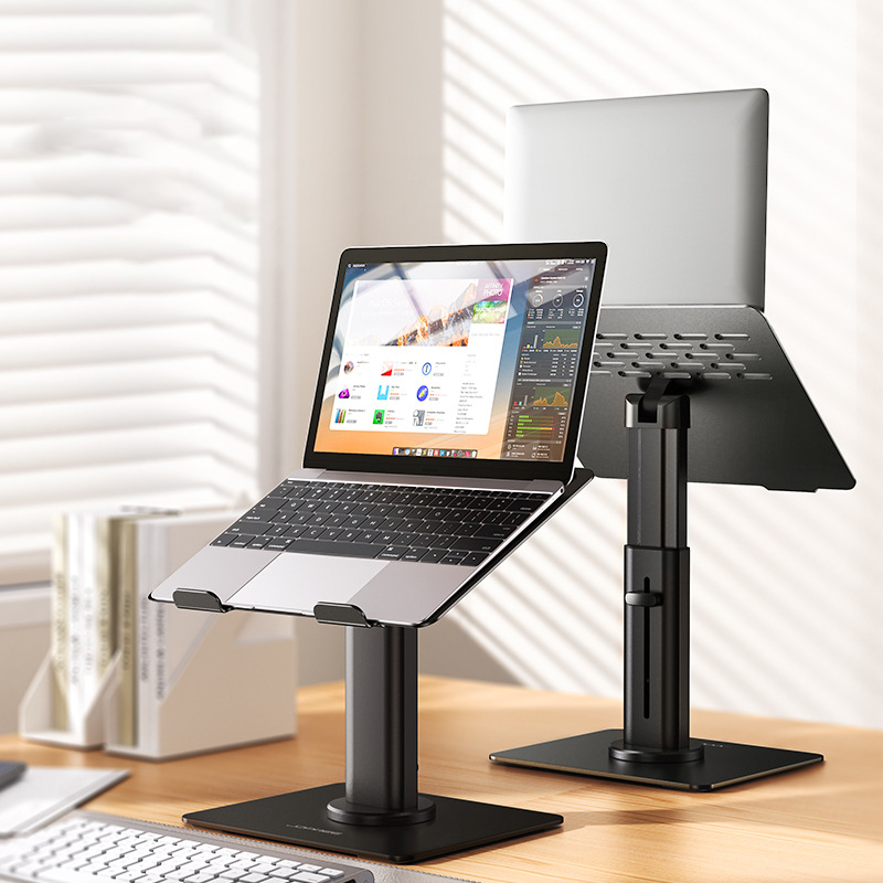 Vertical Laptop Stand - Support pour ordinateur portable rotatif à