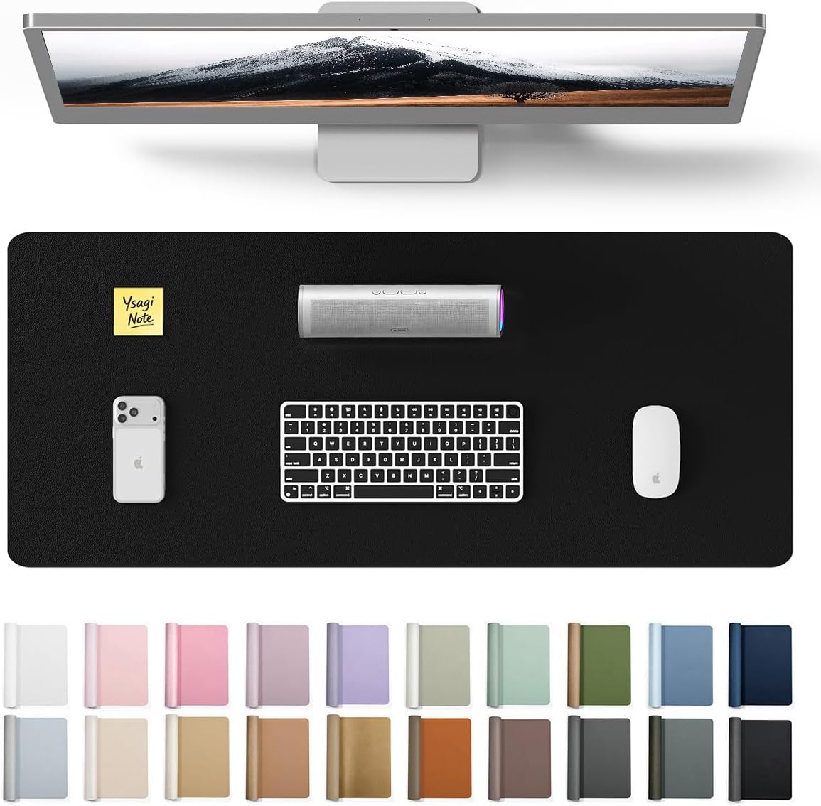 Desk Pad Leather Large - Grand tapis de bureau en cuir