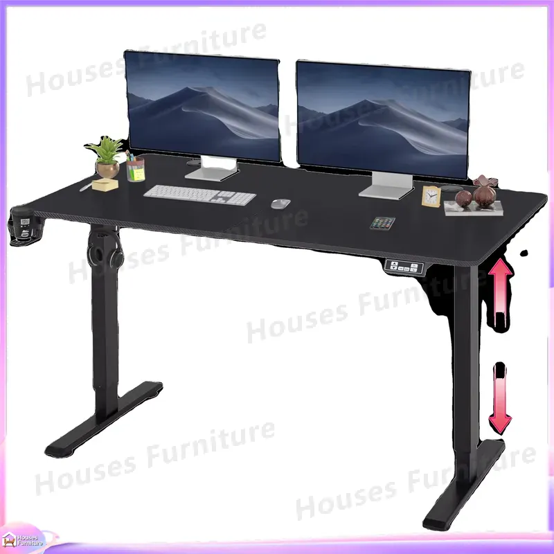 Desk Setup L Shaped - Grand bureau de jeu pour ordinateur