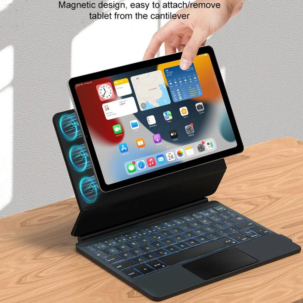 Desk Setup Ipad - Étui tactile avec clavier magique pour