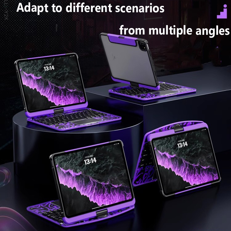 Clavier rétroéclairé LED avec  - Desk Setup Ipad avis et prix