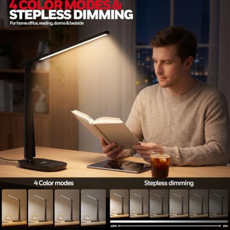 Lampe de bureau LED pour la ma - Led Desk Light Usb avis et prix