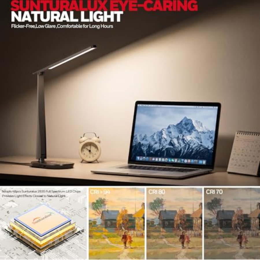 Lampe de bureau LED pour la ma - Led Desk Light Usb avis et prix