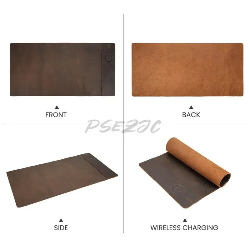 Tapis de souris en cuir de vac - Desk Pad Leather Large avis et prix