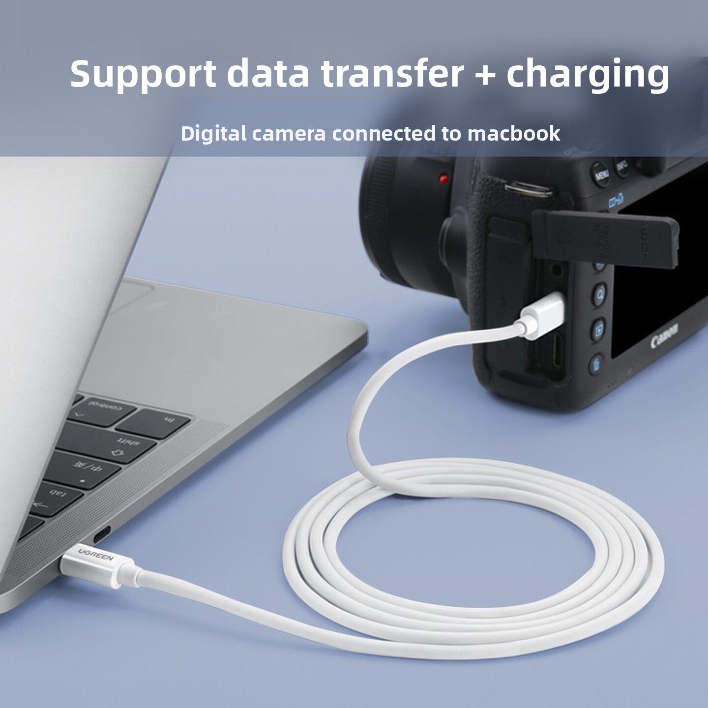 Câble UGREEN USB2.0 Type C ver - Desk Setup Ipad avis et prix