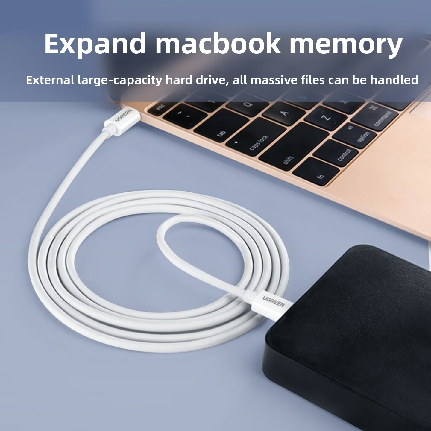 Câble UGREEN USB2.0 Type C ver - Desk Setup Ipad avis et prix