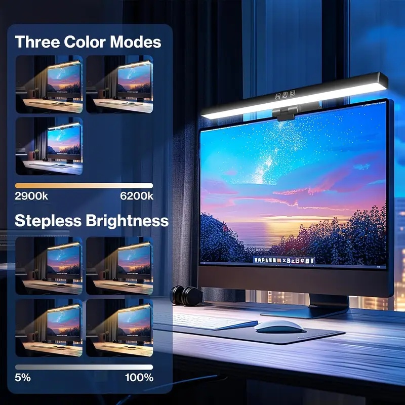 Barre lumineuse LED pour écran - Led Desk Light Usb avis et prix