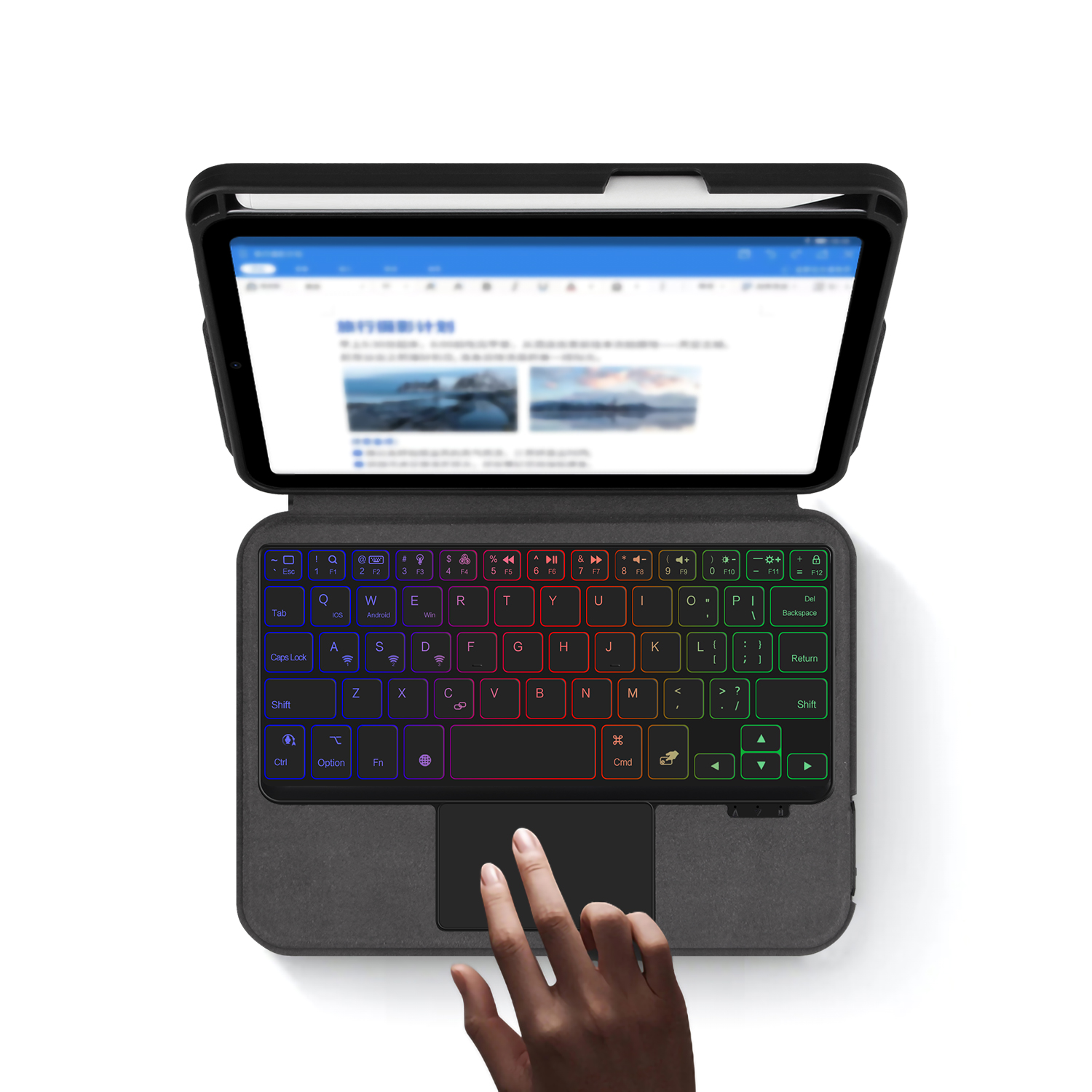 Étui clavier pour iPad Mini (A - Desk Setup Ipad avis et prix