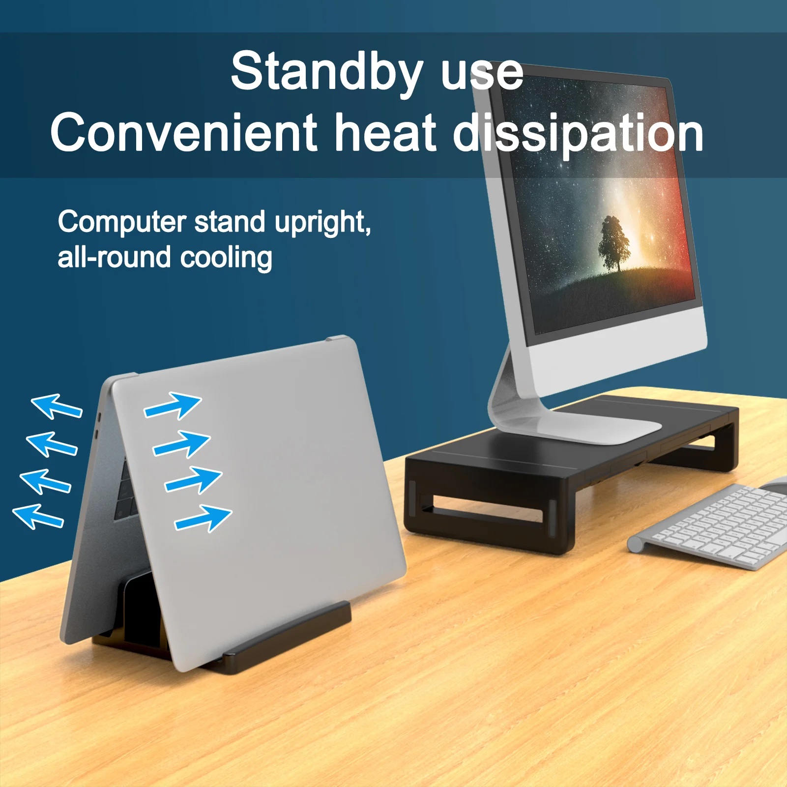 Support pour ordinateur portab - Vertical Laptop Stand avis et prix