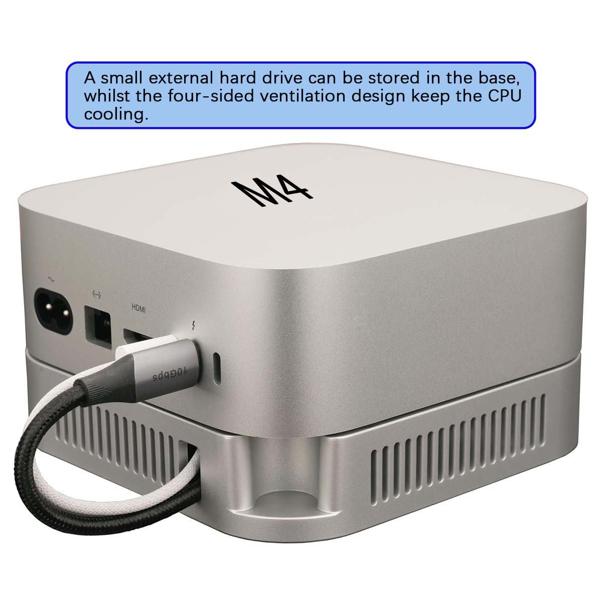 Support pour Mac Mini M4/M4 Pr - Vertical Laptop Stand avis et prix