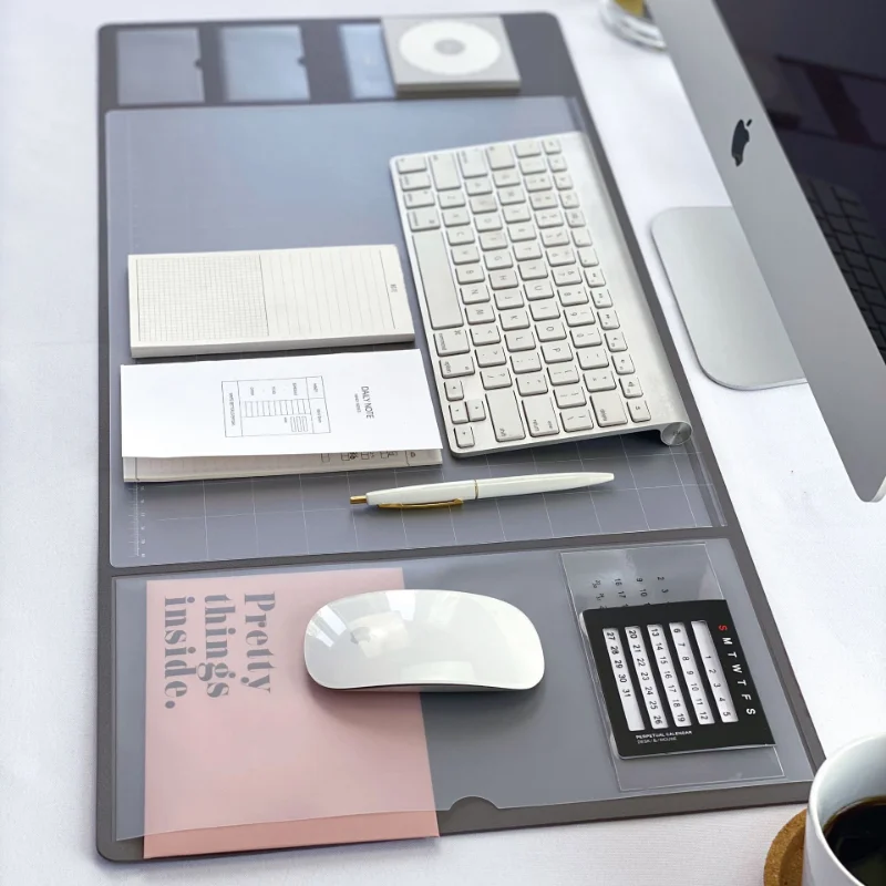 Tapis de souris portable grand - Desk Pad Leather Large avis et prix