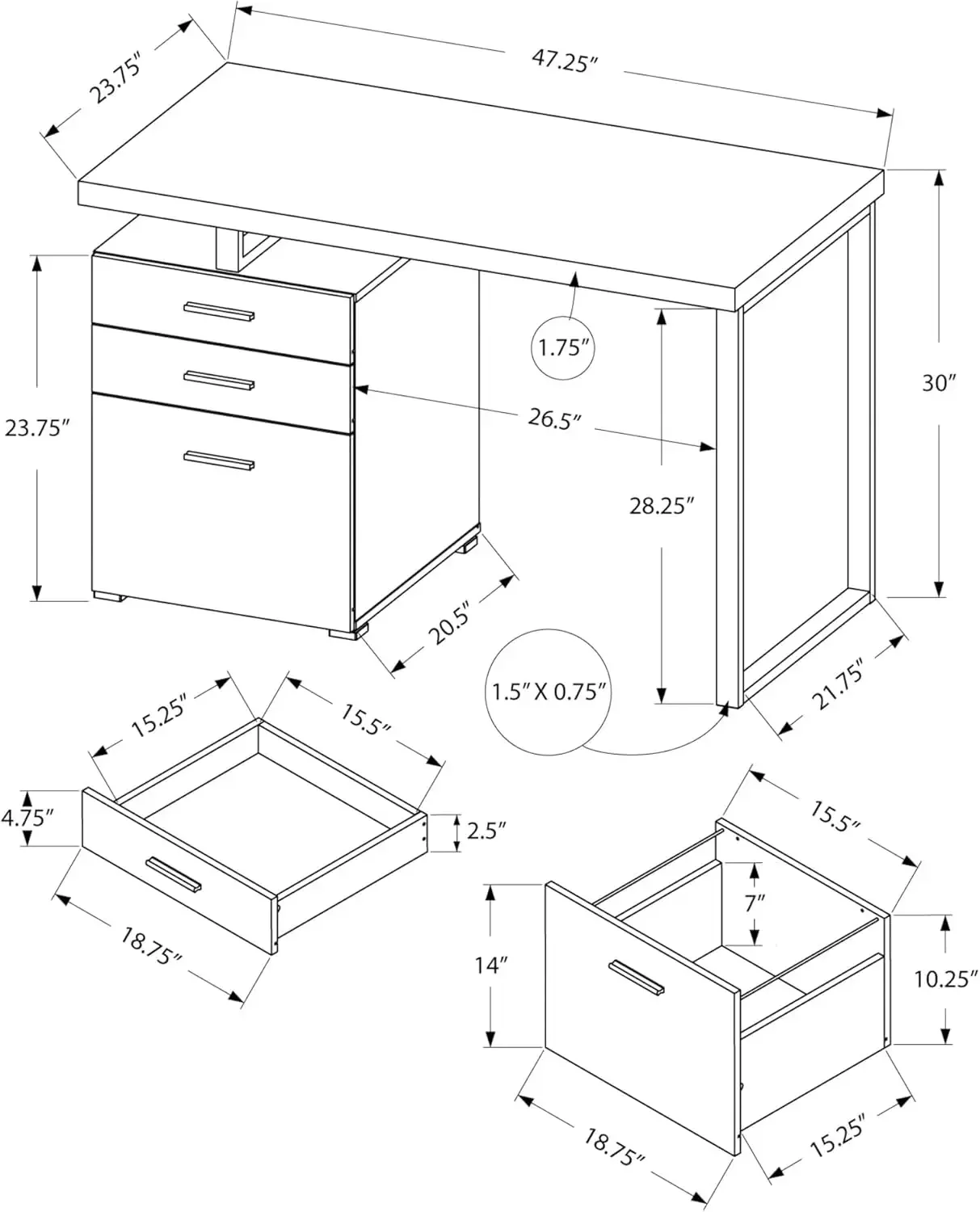 Bureau d'ordinateur avec armoi - Desk Setup L Shaped avis et prix