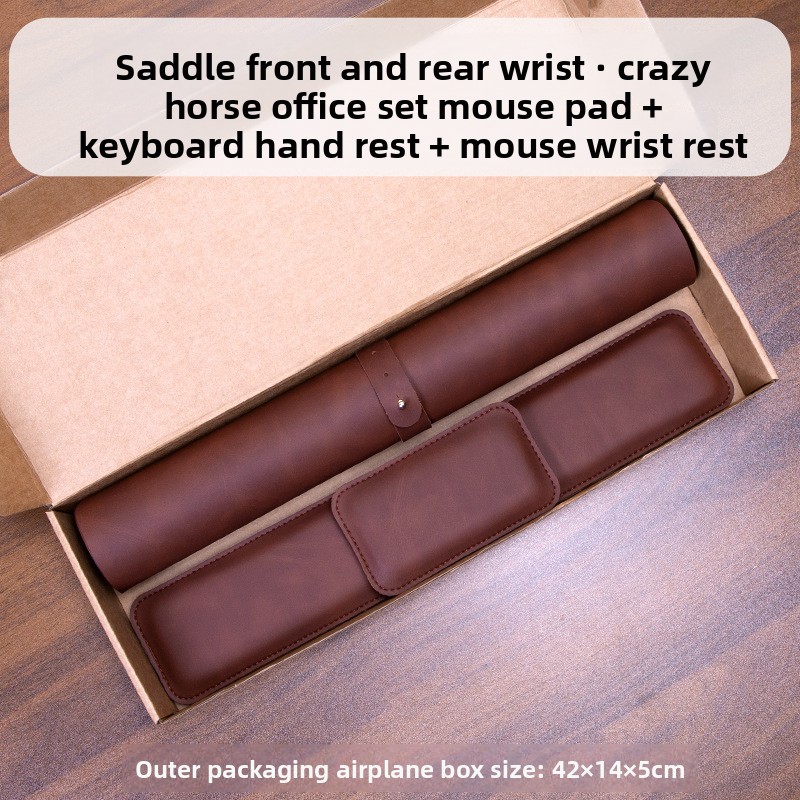 Tapis de bureau imperméable en - Desk Pad Leather Large avis et prix