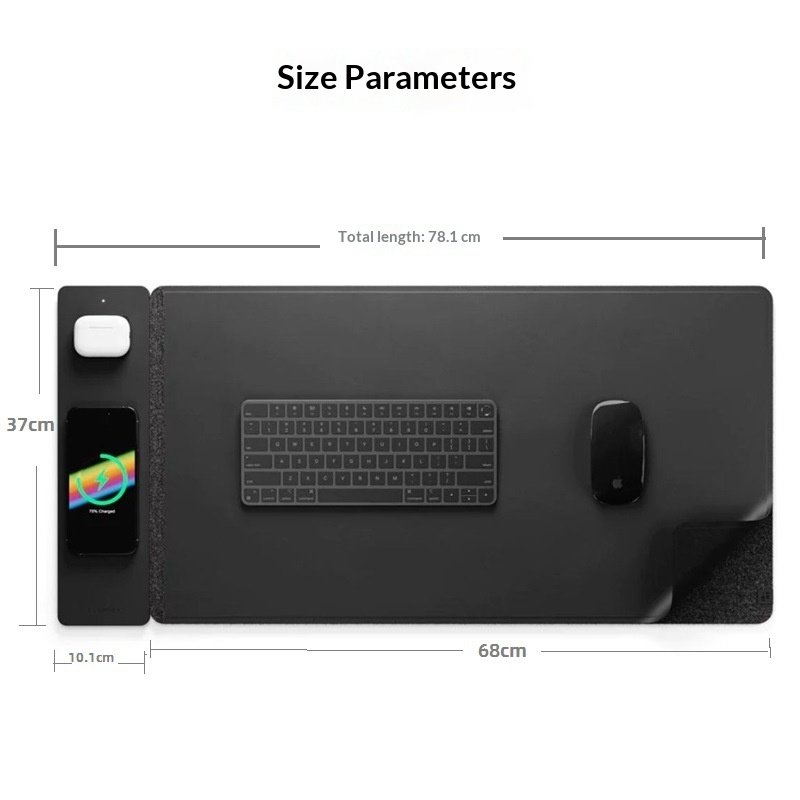 Tapis de Souris Magnétique à C - Desk Pad Leather Large avis et prix