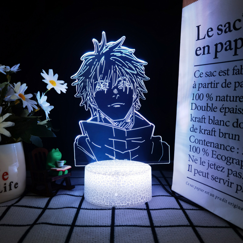 Lampe de nuit 3D Anime Jujutsu - Led Desk Light Usb avis et prix