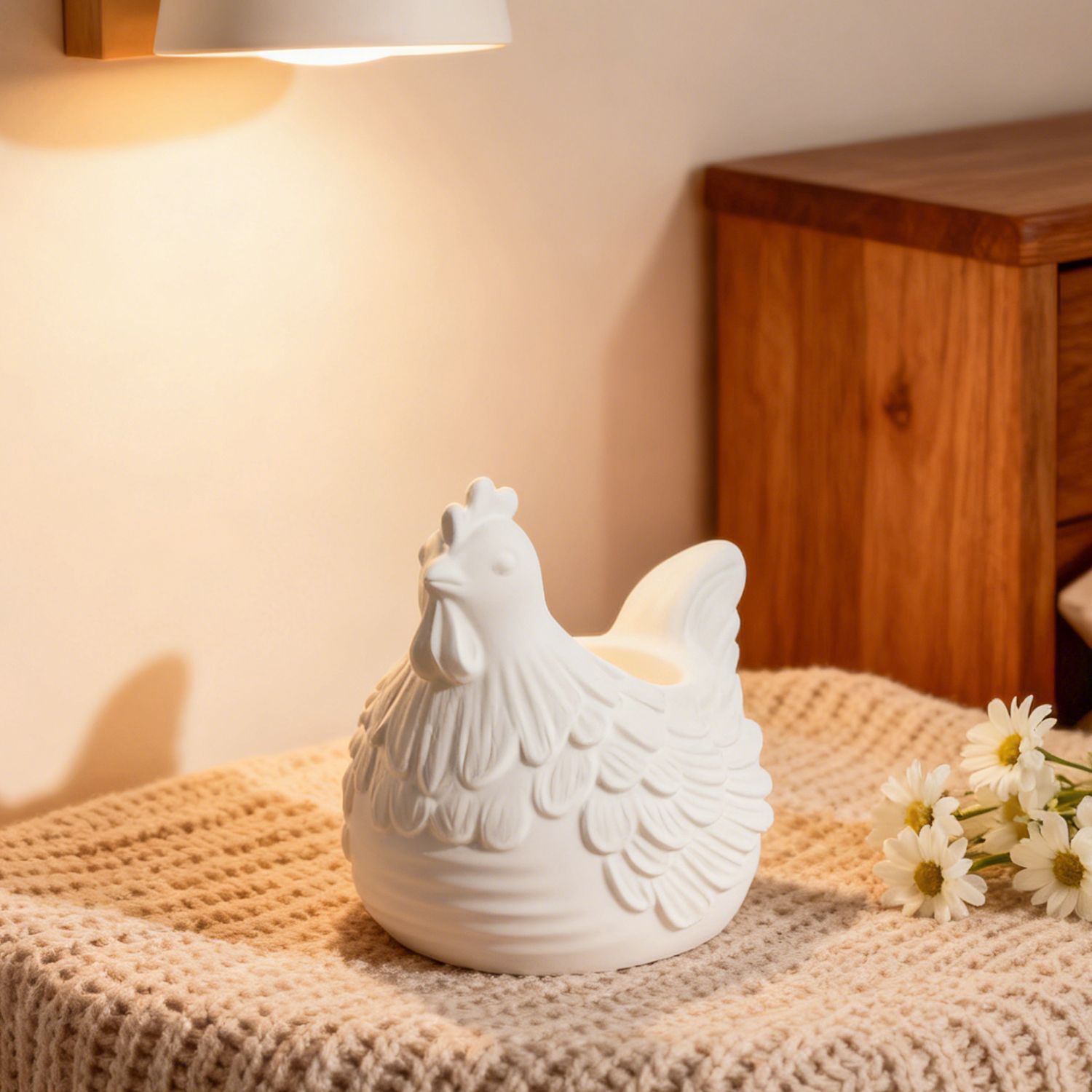Bougeoir 3D petit poulet, moul - Desk Setup Organization avis et prix