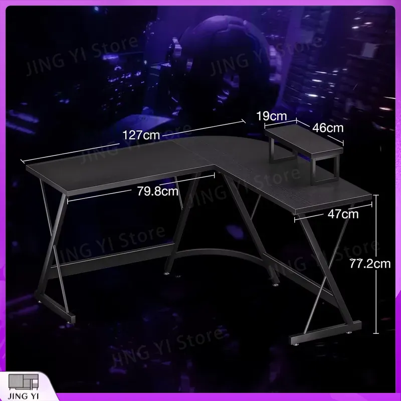 Bureau de jeu en forme de L av - Desk Setup L Shaped avis et prix