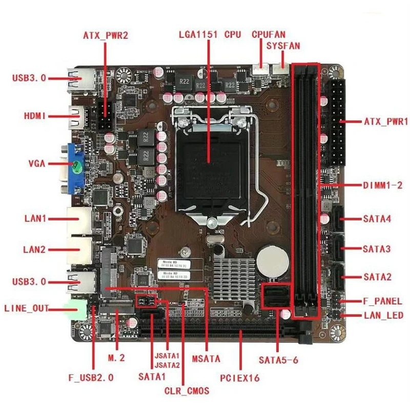 Carte mère B365 Mini-ITX LGA 1 - Desk Hifi Setup avis et prix