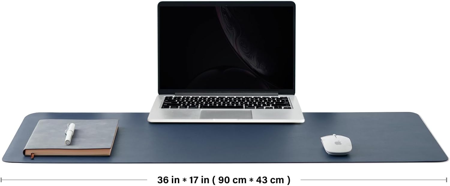 Tapis de bureau en liège doubl - Desk Pad Leather Large avis et prix