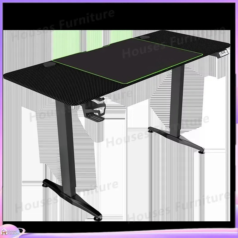 Grand bureau de jeu pour ordin - Desk Setup L Shaped avis et prix