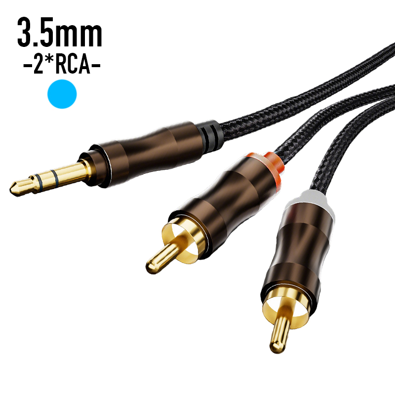 Câble audio RCA vers Jack 3,5  - Desk Hifi Setup avis et prix