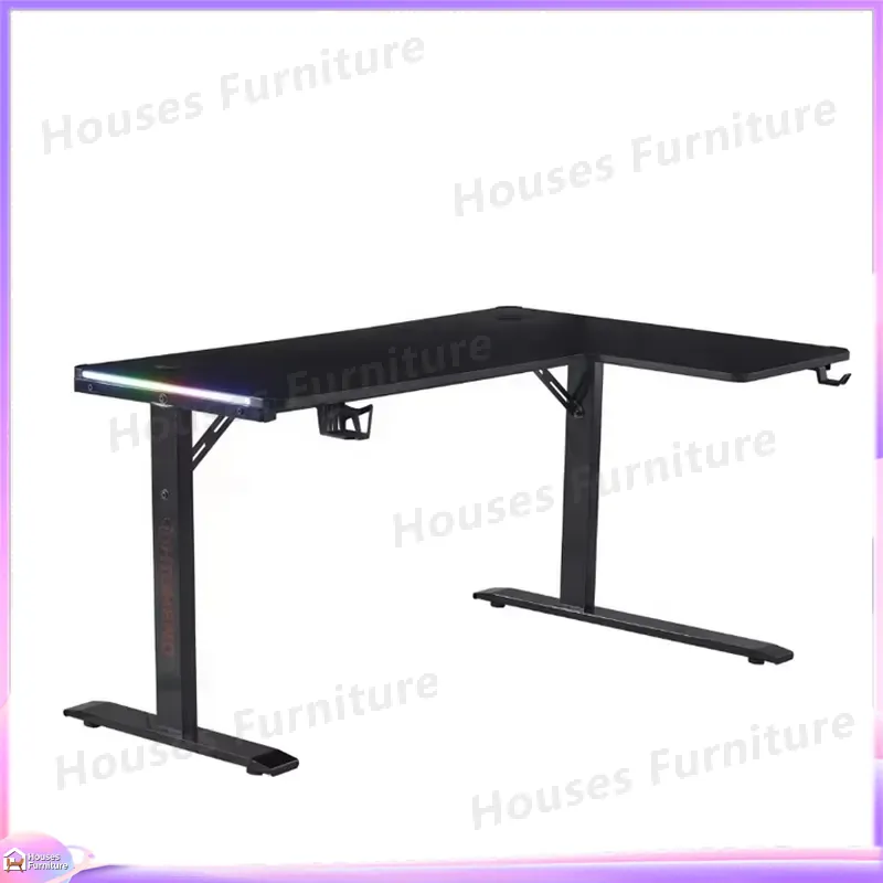 Grand bureau de jeu de 160 cm  - Desk Setup L Shaped avis et prix