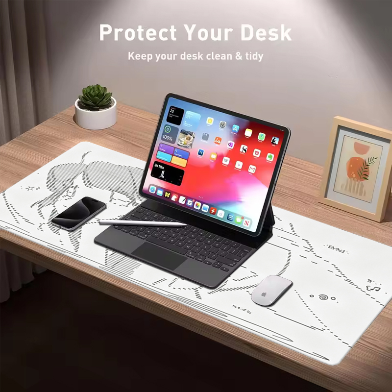 Tapis de souris en cuir, 1 piè - Desk Pad Leather Large avis et prix